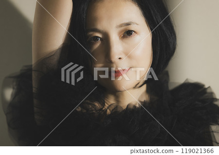 Beauty image of middle-aged women 119021366