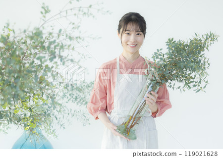 Apron woman 119021628