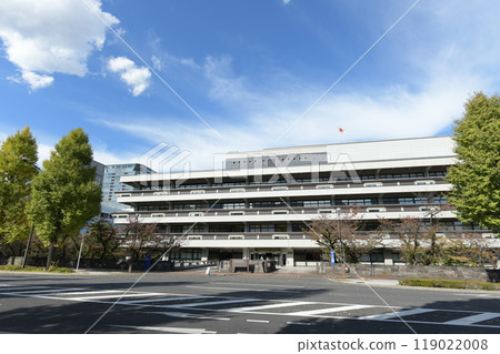 國立國會圖書館 東京都千代田區永田町 秋天 119022008