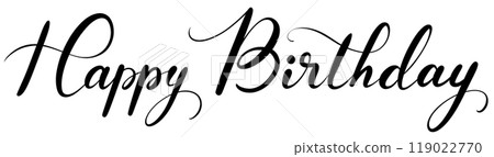 生日快樂手寫 119022770