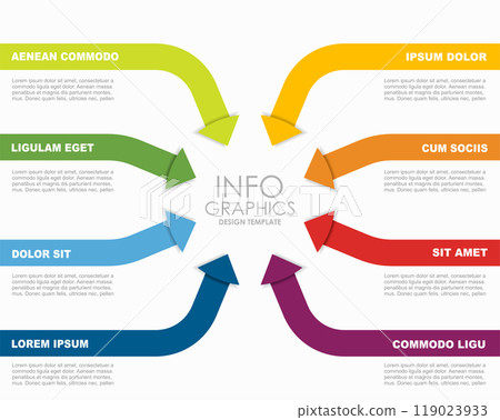 Infographic design template with place for your data. Vector illustration. 119023933