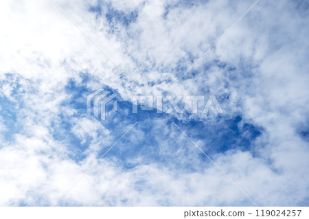 秋天的天空 藍天 陽光明媚的十月天空影像 [東京] 119024257