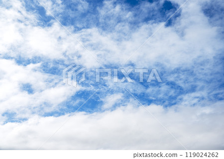 秋天的天空 藍天 陽光明媚的十月天空影像 [東京] 119024262