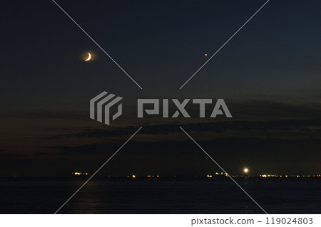 3 月亮和金星 119024803