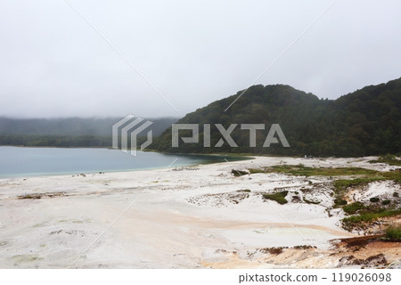 宇里湖的恐山極樂濱 宇里湖的恐山極樂濱 119026098