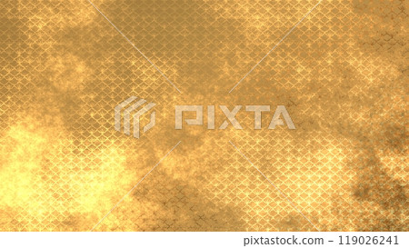 Golden Japanese pattern background Golden Japanese pattern background 119026241