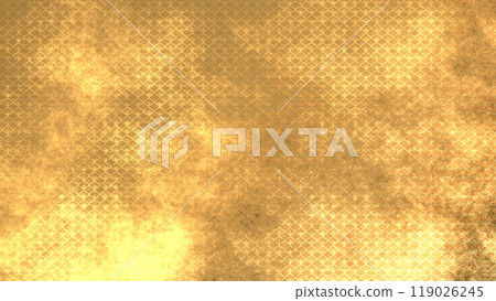 Golden Japanese pattern background 119026245