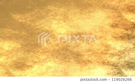 Golden Japanese pattern background 119026266