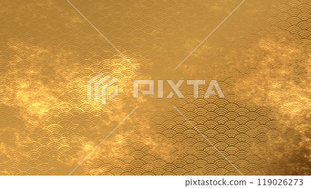 金日本圖案/背景 金日本圖案/背景 119026273