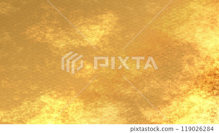 Golden Japanese pattern background Golden Japanese pattern background 119026284