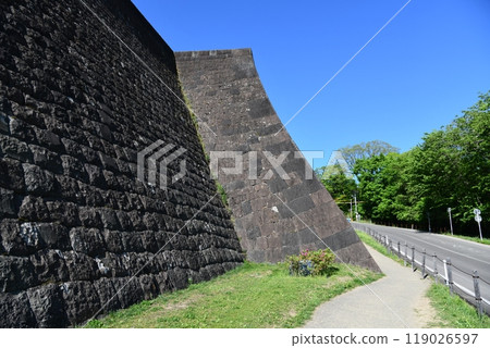 Sendai Castle in early summer - Date Masamune 119026597
