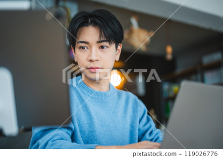 Men's portrait Men's portrait 119026776