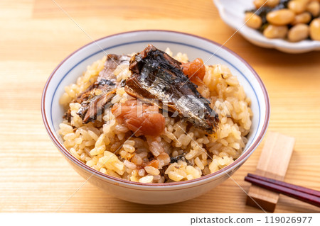 秋刀魚酸梅飯 119026977