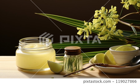 Lemongrass essentials oil Cymbopogon natural extract 119027866