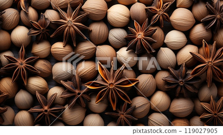 Star anise essentials oil natural extract Illicium verum 119027905