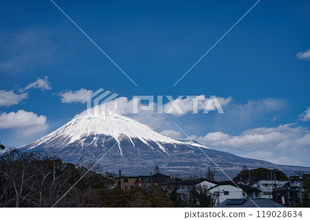 從靜岡縣看到的富士山 從靜岡縣看到的富士山 119028634
