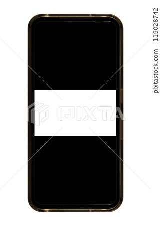 智慧型手機正面（透明背景、透明區域長寬比9:16⇒詳情請見評論部分） 119028742