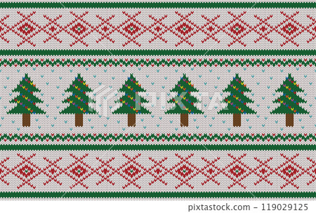 Knitted pattern seamless fabric Christmas winter. traditional knitted pattern vector winter on white. Designed for background ,wallpaper ,carpet ,clothing ,knitted pattern ,fabric ,embroidery ,textile Knitted pattern seamless fabric Christmas winter. traditional knitted pattern vector winter on white. Designed for background ,wallpaper ,carpet ,clothing ,knitted pattern ,fabric ,embroidery ,textile 119029125