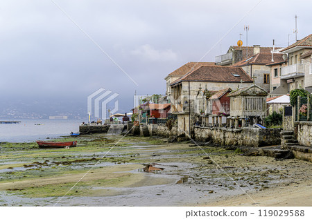 Fishing village of Cambarro   Pontevedra Galicia SPAIN 119029588