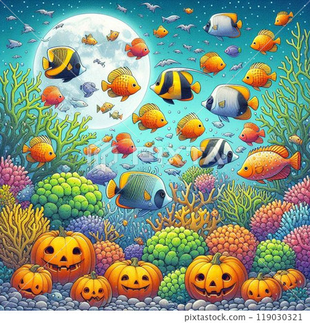 Undersea Halloween Party Undersea Halloween Party 119030321