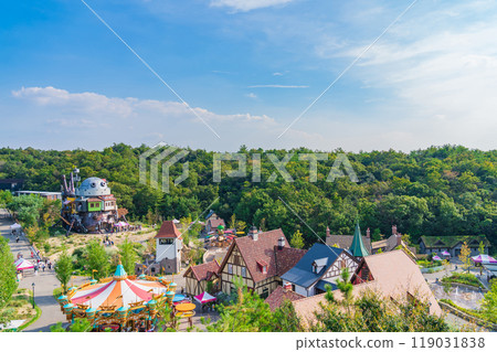 愛知世博紀念公園、「魔女谷展望台」的風景（愛知縣長久手市） 119031838