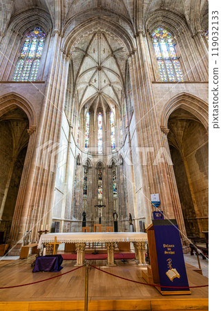 Inside the church of Our Lady of the Victory Monastery at Batalh 119032133