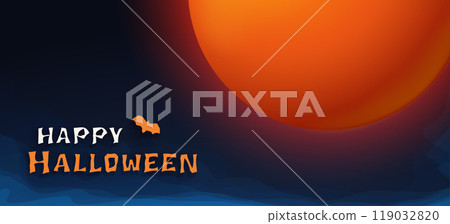 a halloween full moon poster dark back 119032820