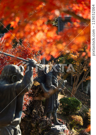 建長寺 - 半莊坊的紅葉和天狗(神奈川縣鎌倉市) 建長寺 - 半莊坊的紅葉和天狗(神奈川縣鎌倉市) 119032864