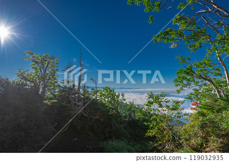 從禦嶽山八合目眺望雲海 119032935