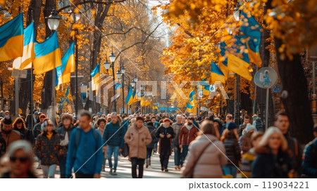 Activists protest against russian military invasion in ukraine, opposing the aggression Activists protest against russian military invasion in ukraine, opposing the aggression 119034221