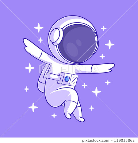Astronauts feel happy to be in space 119035862