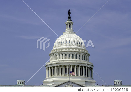 Dome of the United States Capitol building, Washington DC, USA 119036518