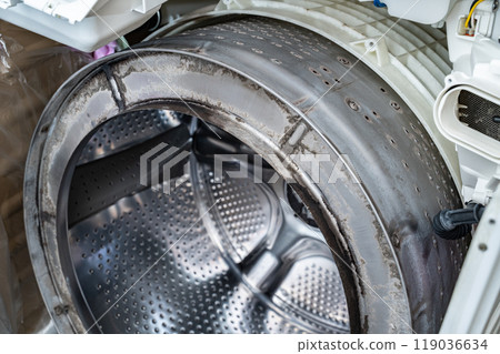 Disassembly and cleaning of drum-type washing machines Disassembly and cleaning of drum-type washing machines 119036634