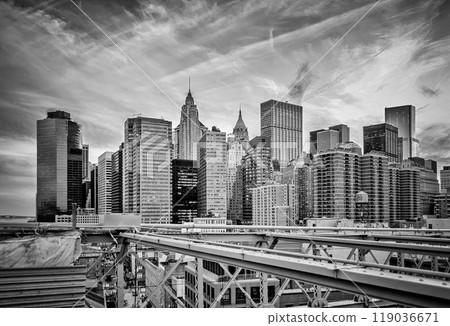 Manhattan Skyline, New York, USA 119036671
