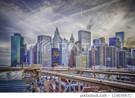 Manhattan Skyline, New York, USA 119036672