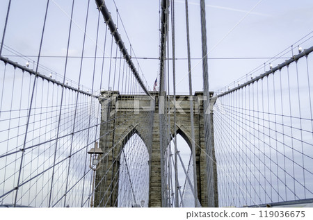 Brooklyn Bridge, New York City, USA 119036675