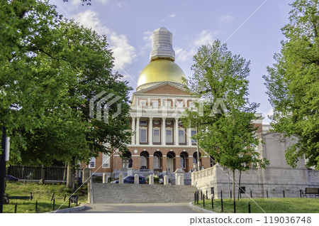 Massachusetts State House in Boston, USA Massachusetts State House in Boston, USA 119036748