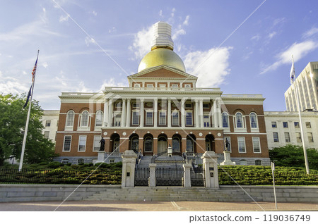 Massachusetts State House in Boston, USA Massachusetts State House in Boston, USA 119036749