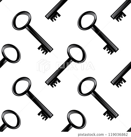 Vector key icon isolated on white background. Key icon. Lock or unlock sign. Padlock. Access sign. Private access. Logo template. Door key. Vector key icon isolated on white background. Key icon. Lock or unlock sign. Padlock. Access sign. Private access. Logo template. Door key. 119036862