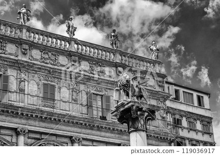 The Lion of St. Mark, Verona, Italy The Lion of St. Mark, Verona, Italy 119036917