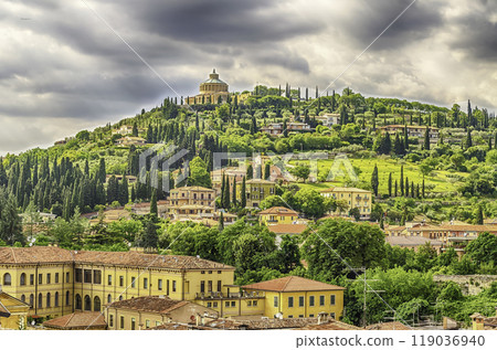 Sanctuary of the Madonna of Lourdes in Verona, Italy Sanctuary of the Madonna of Lourdes in Verona, Italy 119036940