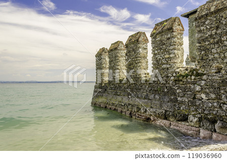 Scaliger Castle on the Lake Garda, Sirmione, Italy 119036960