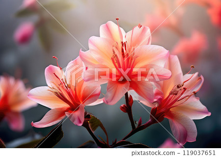 Colorful delicate floral background. Colorful delicate floral background. 119037651