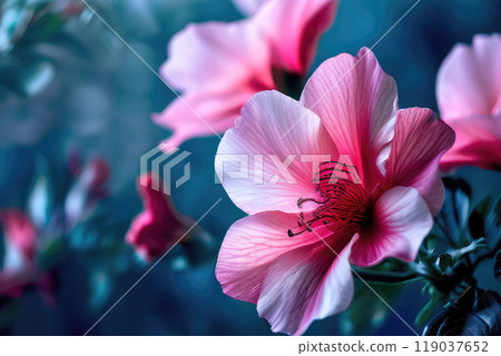 Colorful delicate floral background. Colorful delicate floral background. 119037652