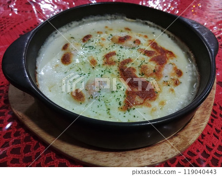 Nikko Restaurant Mako Shrimp Gratin 119040443