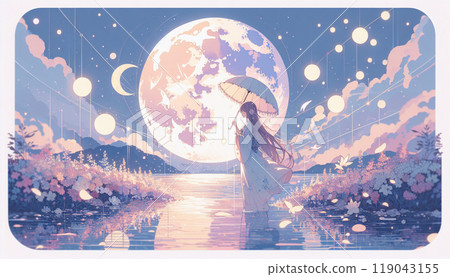 滿月夜星空 119043155