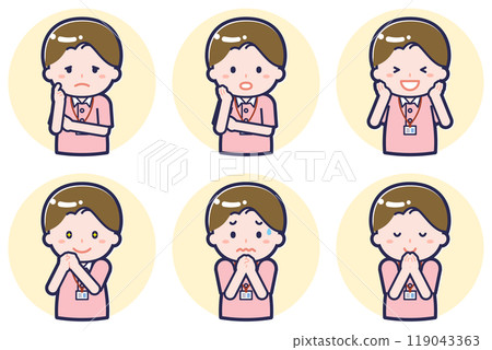 Caregiver male pose set 2_04 119043363