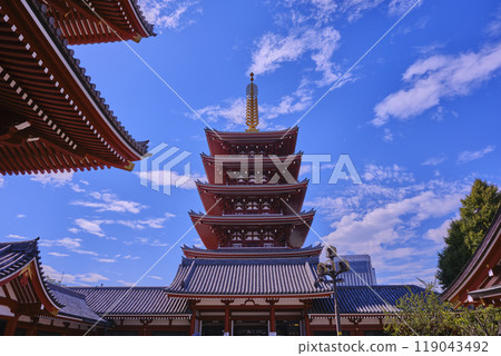 Asakusa: Sensoji Temple and Five-story Pagoda Asakusa: Sensoji Temple and Five-story Pagoda 119043492