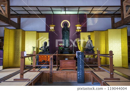 鎌倉市、圓覺寺、千佛寺、藥師如來像（中央） 119044004
