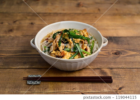 Pork Chive Somen Noodles 119044115